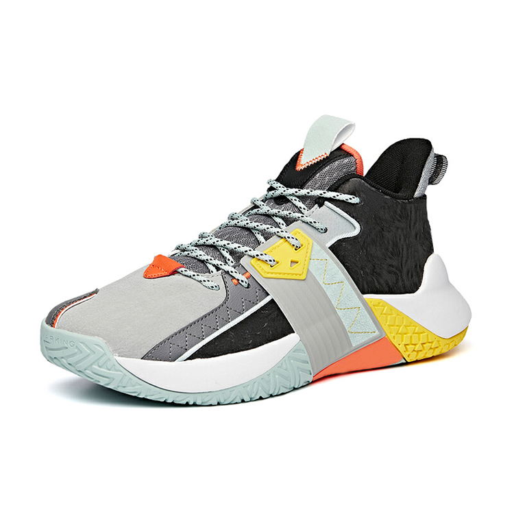 China Supplier Custom Brand Fashion Styles Adult Sport Mens Basketball Shoes